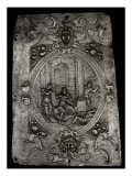 Plaque de caparaçon du roi Henri II (1519-1559) reproduction procédé giclée par Etienne Delaune