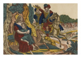 Sainte Geneviève de Brabant Lámina giclée Sainte Geneviève de Brabant Lámina giclée