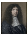 Portrait de Jean-Baptiste Colbert (1619-1683), intendant des Finances de Louis XIV reproduction procédé giclée par Robert Nanteuil