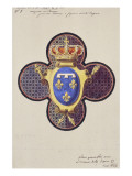 Project for the Windows of the Royal Chapel of Dreux Giclée-Druck von Eugène Viollet-le-Duc
