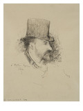 Portrait de Léon Bonnat Lámina giclée por Jules Bastien-Lepage