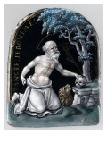 Plaque: Saint Jérôme Giclee Print by Pierre Reymond