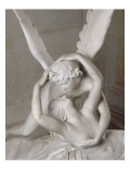 Psyché ranimée par le baiser de l'Amour Giclée-Druck von Antonio Canova