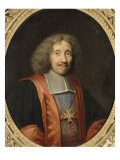 Portrait de Michel II Le Tellier (1603-1683), marquis de Barbezieux reproduction procédé giclée par Robert Nanteuil