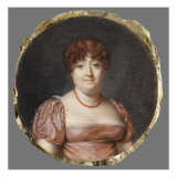 Portrait de Mme Marie Léonide Le Mat Giclee Print
