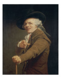 Portrait of the Artist in the Guise of a Mockingbird reproduction procédé giclée par Joseph Ducreux