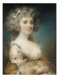 Portrait de Miss Power, plus tard Mrs Shea Giclee Print by John Russell
