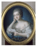 Portrait de jeune femme tenant une lettre Giclee Print