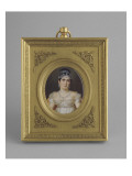 Portrait en médaillon de l'impératrice Joséphine. Giclee-trykk av Pierre Louis Bouvier Portrait en médaillon de l'impératrice Joséphine. Giclee-trykk av Pierre Louis Bouvier