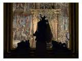 Appartement du Pape, appartement Louis XIII, chambre à coucher Giclee-trykk av Philippe Bertrand Appartement du Pape, appartement Louis XIII, chambre à coucher Giclee-trykk av Philippe Bertrand