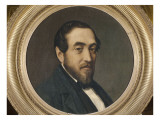Portrait de M. Sinclair-Desbrosses, père de madame Lambinet Reproduction procédé giclée par Gustave Clarence Rodolphe Boulanger