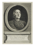 Portrait de Jacques Le Noir, dit Le Noir de Saint-Claude (1662-1742) Lámina giclée