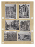 Reconstruction du vieux château de Saint-Germain-en-Laye, vues des travaux de 1862 à 1880 reproduction procédé giclée par Charles Marville