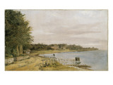 Rivage à Emiliekilde (Danemark) Giclee Print by Christen Schjellerup Kobke