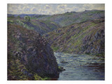 Ravin de la Creuse au déclin du jour Giclee Print by Claude Monet