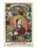 Sainte Agathe, vierge et martyre Giclee Print