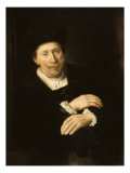 Portrait d'homme apparaissant à une fenêtre Giclee Print by Salomon Koninck