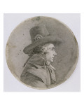 Portrait d’un inconnu. vers 1793 reproduction procédé giclée par Jean-Auguste-Dominique Ingres