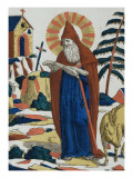 Oraison à saint Antoine reproduction procédé giclée