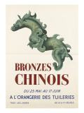 Affiche : Bronzes chinois Lámina giclée
