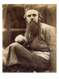 Portrait de William Holman Hunt (1827-1910), peintre préraphaélite Lámina giclée por Julia Margaret Cameron