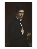 Portrait de jeune homme Lámina giclée por Emile Levy
