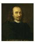 Portrait of Pierre Corneille (1606-1694), Playwright Giclee Print by Charles Le Brun