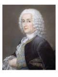 Portrait de Claude Antoine Valdec de Lessart Reproduction procédé giclée par Maurice Quentin de La Tour