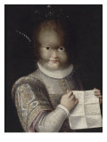 Portrait de Tonetta, fille de Gonsalvo Lámina giclée por Lavinia Fontana