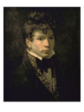 Portrait du peintre Jean Dominique Ingres, jeune Lámina giclée por Jacques-Louis David
