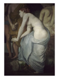 Le Repos reproduction procédé giclée par Pierre Puvis de Chavannes