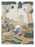 Sainte Geneviève de Brabant Lámina giclée Sainte Geneviève de Brabant Lámina giclée