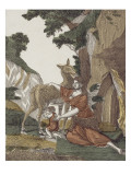Sainte Geneviève de Brabant Lámina giclée Sainte Geneviève de Brabant Lámina giclée