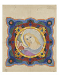 Notations chromatiques : tête de la vierge Giclee Print by Charles Filiger