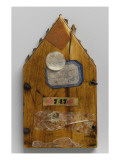 Plate: Crucifixion and Virgin and Child with Angels reproduction procédé giclée