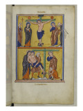 Psautier d'Ingeburge de Danemark, reine de France reproduction procédé giclée