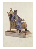 Portrait de l'empereur Qianlong assis Lámina giclée por William Alexander Portrait de l'empereur Qianlong assis Lámina giclée por William Alexander