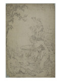 Pyrame et Thisbé Giclee-trykk av Jan de Bray Pyrame et Thisbé Giclee-trykk av Jan de Bray