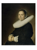 Portrait d'une femme d'âge mûr Giclée-Druck von Jan Cornelisz Verspronck