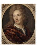 Portrait présumé de Jean de La Bruyère (1645-1676), moraliste reproduction procédé giclée