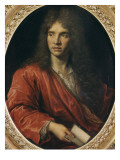 Portrait de Molière Reproduction procédé giclée par Pierre Mignard