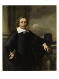 Portrait d'homme accoudé à une balustrade Lámina giclée por Ferdinand Bol Portrait d'homme accoudé à une balustrade Lámina giclée por Ferdinand Bol