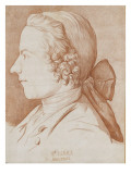 Portrait d'un jeune homme Giclee-trykk av Edme Bouchardon Portrait d'un jeune homme Giclee-trykk av Edme Bouchardon