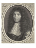 Portrait de Colbert, d'après le pastel de Nanteuil reproduction procédé giclée par Robert Nanteuil