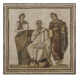 Mosaïque romaine Lámina giclée