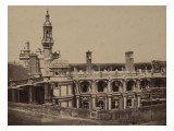 Toitures et terrasses du château de Saint-Germain-en-Laye reproduction procédé giclée par Charles Marville