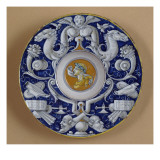 Assiette "Buste de Jules César" Giclée-Druck