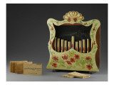 Orgue portatif Hanopan et partition Lámina giclée
