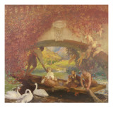 Le poète Giclee Print by Gaston De La Touche