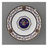 Assiette reproduction procédé giclée